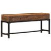 vidaXL t&ouml;m&ouml;r &uacute;jrahasznos&iacute;tott fa TV-szekr&eacute;ny 110 x 30 x 46 cm