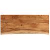 vidaXL t&ouml;m&ouml;r ak&aacute;cfa t&eacute;glalap alak&uacute; f&uuml;rdőszobai pult 140 x 60 x 2,5 cm