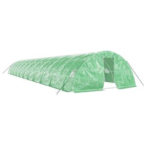 vidaXL z&ouml;ld ac&eacute;lv&aacute;zas melegh&aacute;z 110 m&sup2; 22 x 5 x 2,3 m