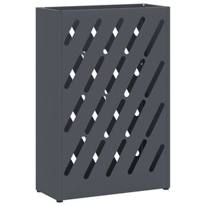 vidaXL Esőernyő &aacute;llv&aacute;ny Antracitsz&uuml;rke 28 x 12 x 41 cm Ac&eacute;l