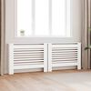 vidaXL 2 db feh&eacute;r MDF radi&aacute;torburkolat 112 x 19 x 81,5 cm
