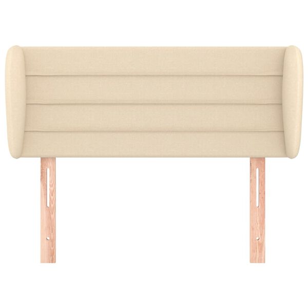 vidaXL kr&eacute;msz&iacute;nű sz&ouml;vet fejt&aacute;mla 103x23x78/88 cm