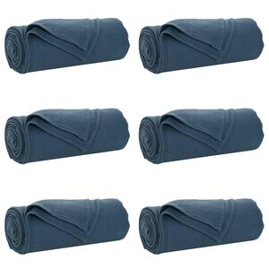 vidaXL Takar&oacute;k 6 db S&ouml;t&eacute;tk&eacute;k 240 x 220 cm 4.49 kg Gyapj&uacute;