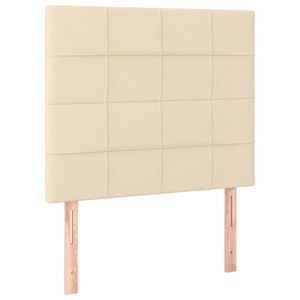 vidaXL kr&eacute;msz&iacute;nű sz&ouml;vet fejt&aacute;mla 80x5x118/128 cm