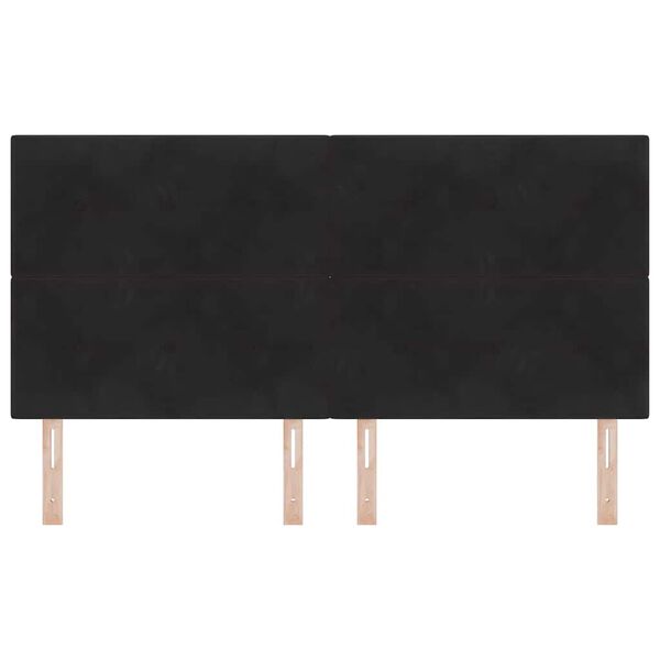 vidaXL Fejt&aacute;mla Fekete 180 cm B&aacute;rsony