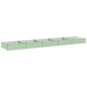 vidaXL Emelt kert &aacute;gy&aacute;s Pasztell Z&ouml;ld 400 x 80 x 24 cm