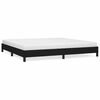 vidaXL fekete sz&ouml;vet &aacute;gykeret matrac n&eacute;lk&uuml;l 200 x 200 cm