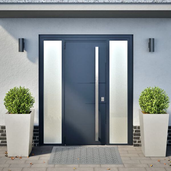 vidaXL 2 db rozsdamentes ac&eacute;l kerti n&ouml;v&eacute;nytart&oacute; 45 x 45 x 75 cm