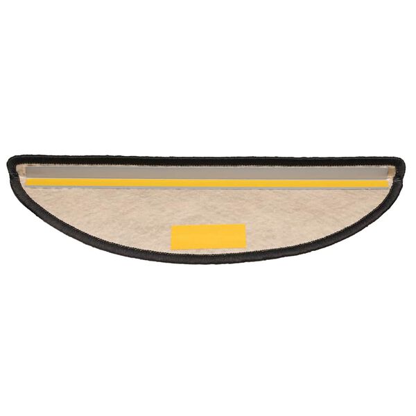 vidaXL 30 db l&eacute;pcsőszőnyegek &ouml;ntapad&oacute;s sziz&aacute;l kin&eacute;zetű 56x17x3 cm