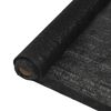 vidaXL bel&aacute;t&aacute;sg&aacute;tl&oacute; h&aacute;l&oacute;, HDPE, 2 x 25 m, fekete