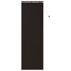 vidaXL Zsaluzia S&ouml;t&eacute;t Barna 90 x 250 cm 35 mm Massz&iacute;v Paulownia fa