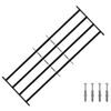 vidaXL Ablakok biztons&aacute;gi r&aacute;cs 4 keresztl&eacute;csel 3 db 93-174 cm