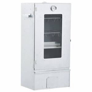 vidaXL BBQ f&uuml;st&ouml;lő 1 kg faapr&iacute;t&eacute;kkal 44,5 x 29 x 83 cm