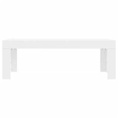 vidaXL fehér szerelt fa dohányzóasztal 102x50x36 cm