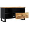 vidaXL t&ouml;m&ouml;r mang&oacute;- &eacute;s szerelt fa TV-szekr&eacute;ny 80 x 33 x 46 cm