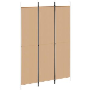 vidaXL 3-panelos v&aacute;laszfal B&eacute;zs 150 x 220 cm Sz&ouml;vet