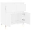 vidaXL fehér szerelt fa tálalószekrény 60 x 35 x 70 cm