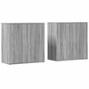 vidaXL 2 db sz&uuml;rke sonoma sz&iacute;nű szerelt fa t&aacute;lal&oacute;szekr&eacute;ny 79x38x80 cm