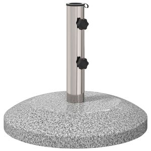 vidaXL Parasol alap 40-50 mm-es oszlophoz 26.45 kg Sz&uuml;rke