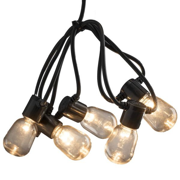 KONSTSMIDE extra meleg parti f&eacute;nyf&uuml;z&eacute;r 20 &aacute;tl&aacute;tsz&oacute; ov&aacute;lis l&aacute;mp&aacute;val