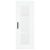 vidaXL feh&eacute;r szerelt fa magasszekr&eacute;ny 34,5x34x180 cm