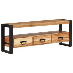 vidaXL t&ouml;m&ouml;r ak&aacute;cfa TV-szekr&eacute;ny 120 x 30 x 45 cm