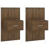 vidaXL 2 db barna t&ouml;lgysz&iacute;nű falra szerelhető &eacute;jjeliszekr&eacute;ny