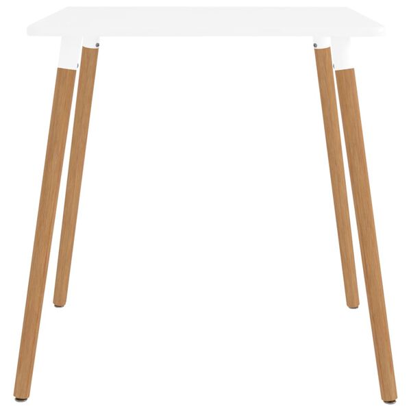 vidaXL 3 r&eacute;szes fekete &eacute;s s&aacute;rga &eacute;tkezőszett