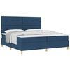 vidaXL Boxrug&oacute;s &aacute;gy fejt&aacute;ml&aacute;val K&eacute;k 200 x 200 cm sz&ouml;vet