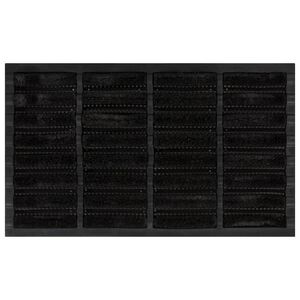 vidaXL n&eacute;gysz&ouml;gletes gumi &eacute;s k&oacute;kuszrost l&aacute;bt&ouml;rlő 45 x 75 cm