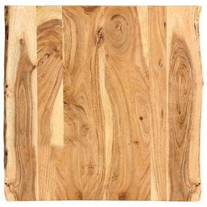 vidaXL t&ouml;m&ouml;r ak&aacute;cfa asztallap 58 x (50-60) x 2,5 cm