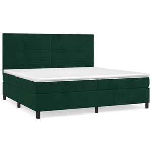 vidaXL s&ouml;t&eacute;tz&ouml;ld b&aacute;rsony rug&oacute;s &aacute;gy matraccal 200x200 cm