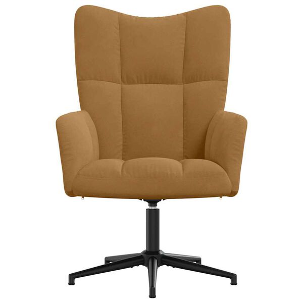 vidaXL barna b&aacute;rsony pihenőfotel