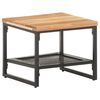 vidaXL tömör akácfa kisasztal 40 x 40 x 35 cm