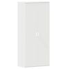 vidaXL Cipőszekr&eacute;ny 80 x 39 x 178 cm Szerelt Fa Feh&eacute;r
