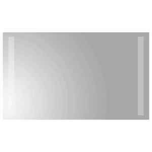 vidaXL LED F&uuml;rdőszoba T&uuml;k&ouml;r t&uuml;k&ouml;rrel &Aacute;tl&aacute;tsz&oacute; 50 x 30 cm edzett &uuml;veg