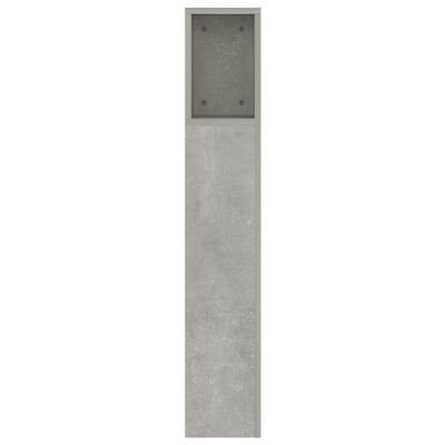 vidaXL betonszürke áthidaló szekrény 160 x 18,5 x 104,5 cm