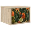 vidaXL Fali &eacute;jjeli szekr&eacute;ny ZAANDAM Sonoma T&ouml;lgy 36 x 33 x 25 cm