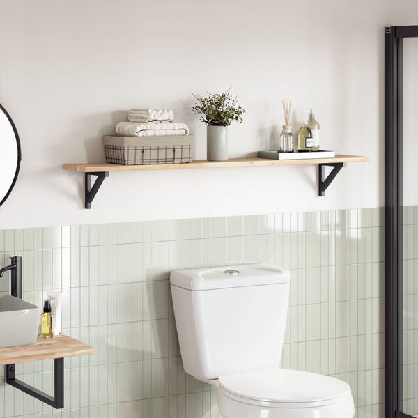 vidaXL t&ouml;m&ouml;r ak&aacute;cfa t&eacute;glalap alak&uacute; asztallap 120 x 20 x 2 cm