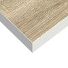 vidaXL 4 db tölgyszínű és fehér MDF lebegő fali polc 60x23,5x3,8 cm