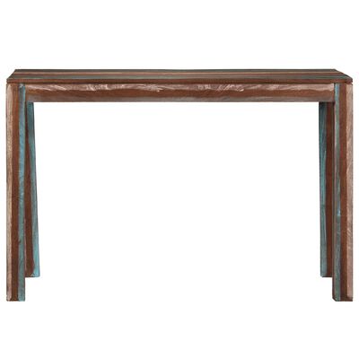 vidaXL vintage stílusú tömör fa étkezőasztal 118 x 60 x 76 cm