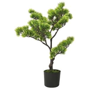 vidaXL z&ouml;ld cserepes mű fenyőbonsai 60 cm