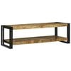vidaXL Doh&aacute;nyz&oacute;asztal Barna 120 x 50 x 38 cm T&ouml;m&ouml;r Mang&oacute;f&aacute;t