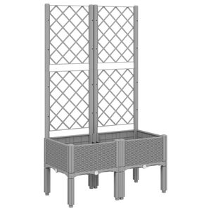 vidaXL vil&aacute;gossz&uuml;rke PP r&aacute;csos kerti &uuml;ltetől&aacute;da 80 x 40 x 142 cm
