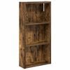 vidaXL F&uuml;rdőszobai faliszekr&eacute;ny F&uuml;st&ouml;lt T&ouml;lgy 30 x 10 x 60,5 cm