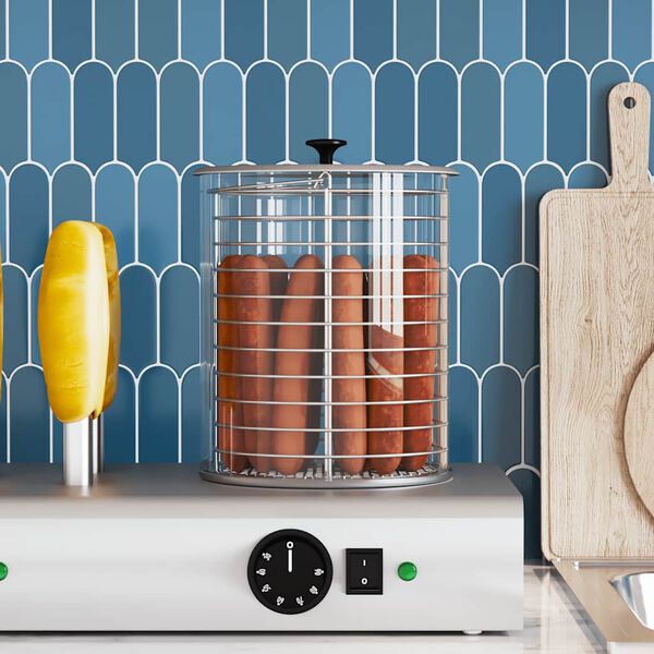 vidaXL &uuml;veghenger hot-dog meleg&iacute;tőnek 200 x 240 mm