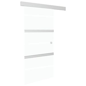 vidaXL ez&uuml;st ESG &uuml;veg &eacute;s alum&iacute;nium tol&oacute;ajt&oacute; puha &uuml;tk&ouml;zőkkel 90x205 cm