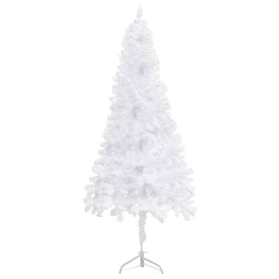 vidaXL fehér PVC megvilágított sarok műkarácsonyfa 120 cm