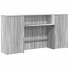vidaXL recepci&oacute;s pult sz&uuml;rke sonoma 200x50x103,5 cm szerelt fa