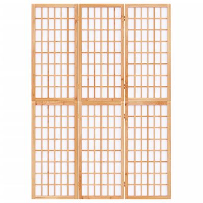 vidaXL 3 paneles japán stílusú összecsukható paraván 120 x 170 cm